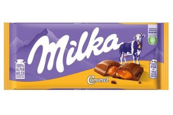 Milka 100G Caramel /Új!/ Folyós Karamell