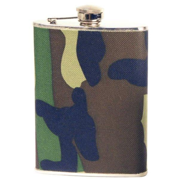 Mil-Tec Woodland kulacs , tartalom 8oz./220 ml