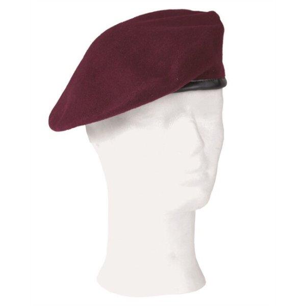 Mil-Tec BURGUNDY BERET