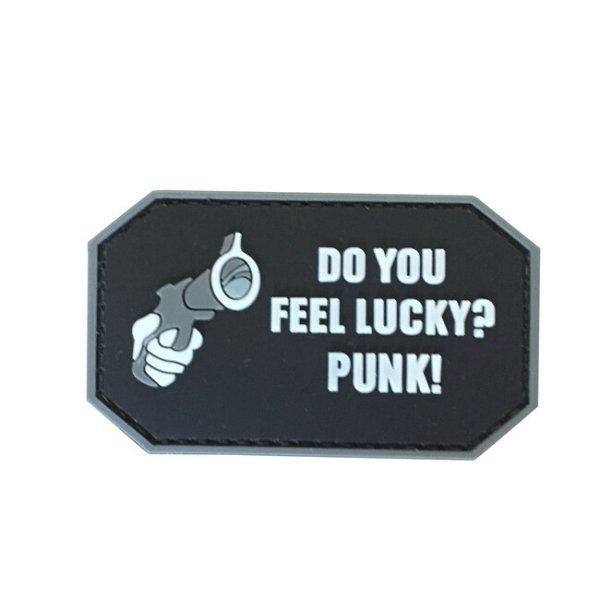 WARAGOD Do you feel Lucky PVC rátét