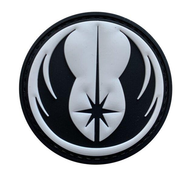 WARAGOD Jedi Order PVC rátét, fehér