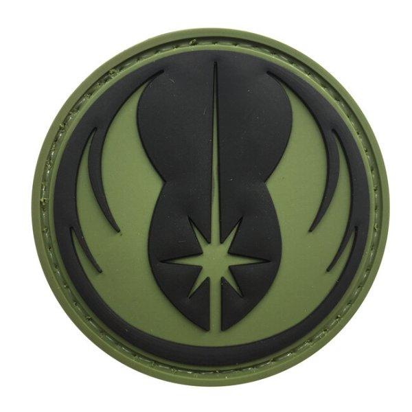 WARAGOD Jedi Order PVC rátét, zöld