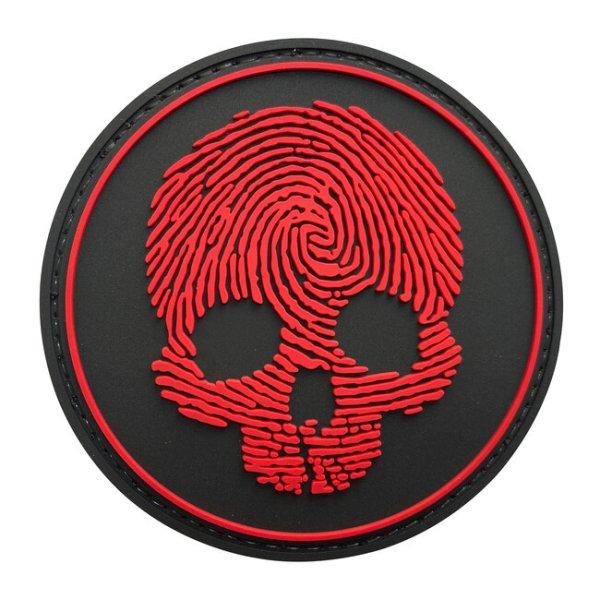 WARAGOD Tapasz 3D Fingerprint Skull 8.5cm