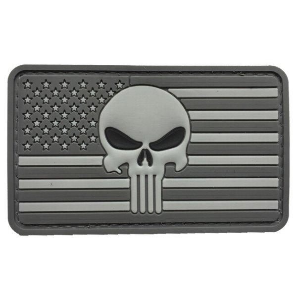 WARAGOD Tapasz 3DUS Punisher Grey 8.5x5cm