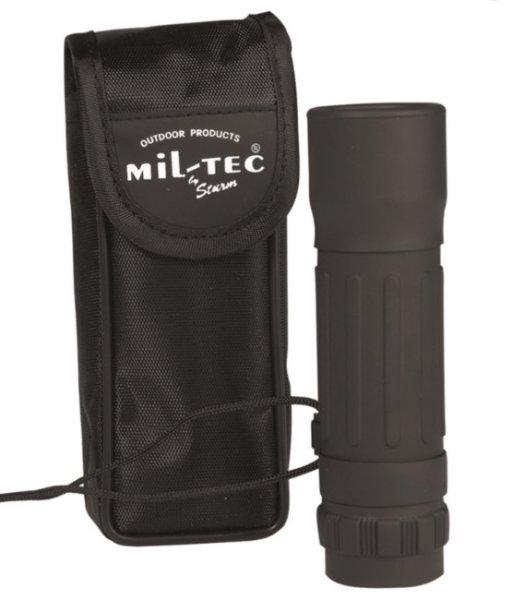 Mil-tec monokulár távcső 10x25, fekete