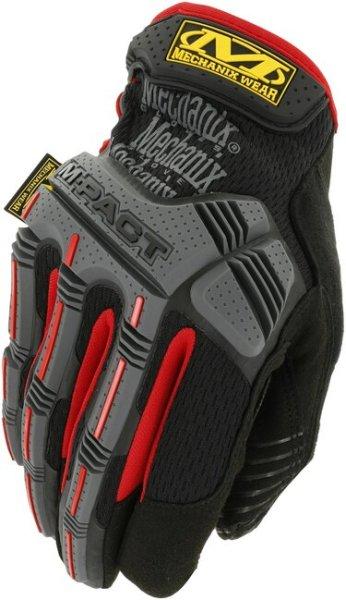 Mechanix M-Pact kesztyű Fekete/Vörös