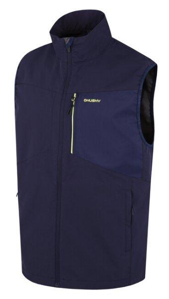 HUSKY férfi softshell mellény Salien M, sötétkék