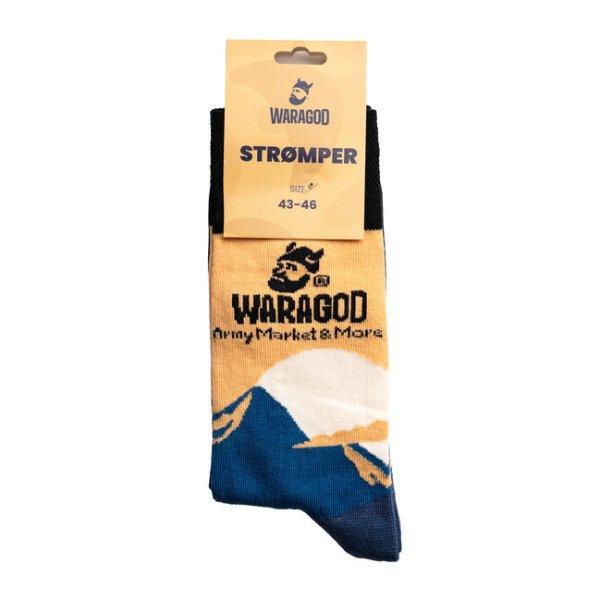 Waragod Stromper Outdoor zokni, fekete