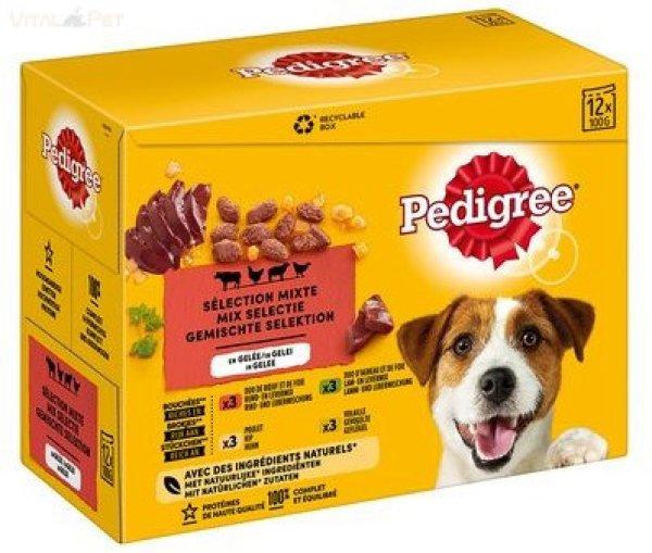 Pedigree 12 pack alutasakos adult aszpikos