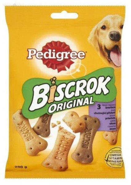 Pedigree Biscrok Multi Mix 200 g jutalomfalat kutyáknak többformájú keksz