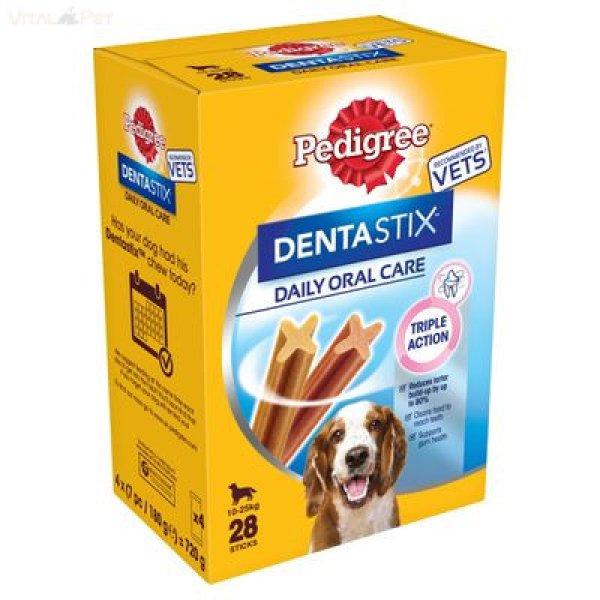 Pedigree Denta Stix 28 pack 720 g medium multi variety (4x180g) jutalomfalat
kutyáknak