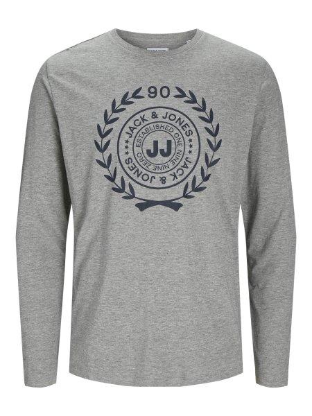 Jack&Jones Férfi póló JACATHENS Regular Fit 12263167 Light Grey
Melange L