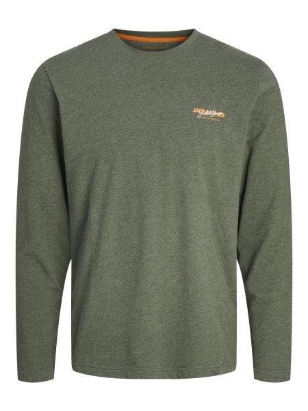 Jack&Jones PLUS Férfi póló JJALVIS Standard Fit 12265178 Kombu
Green 7XL