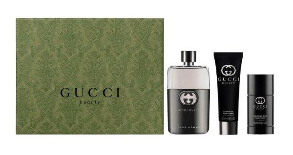 Gucci Guilty Pour Homme - EDT 90 ml + 50 ml szilárd dezodor +
tusfürdő 75 ml