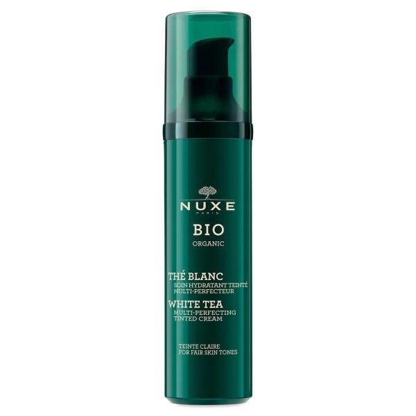 Nuxe Tonizáló hidratáló arckrém White Tea
(Multi-Perfecting Tinted Cream) Light