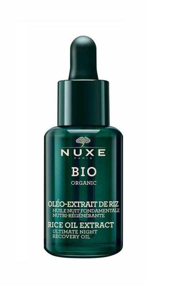 Nuxe Megújító éjszakai bőrolaj BIO Rice Oil Extract
(Ultimate Night Recovery Oil) 30 ml