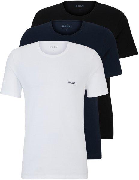 Hugo Boss 3 PACK - férfi póló BOSS Regular Fit 50475284-984 M