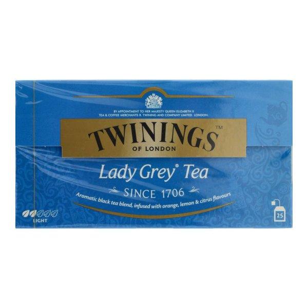 TWININGS LADY GREY TEA 25 DB