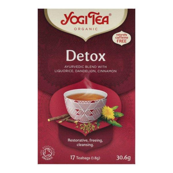 YOGI BIO DETOX MÉREGTELENÍTŐ TEA /480708