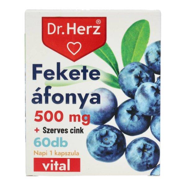 DR.HERZ FEKETE ÁFONYA KAPSZULA 60 DB