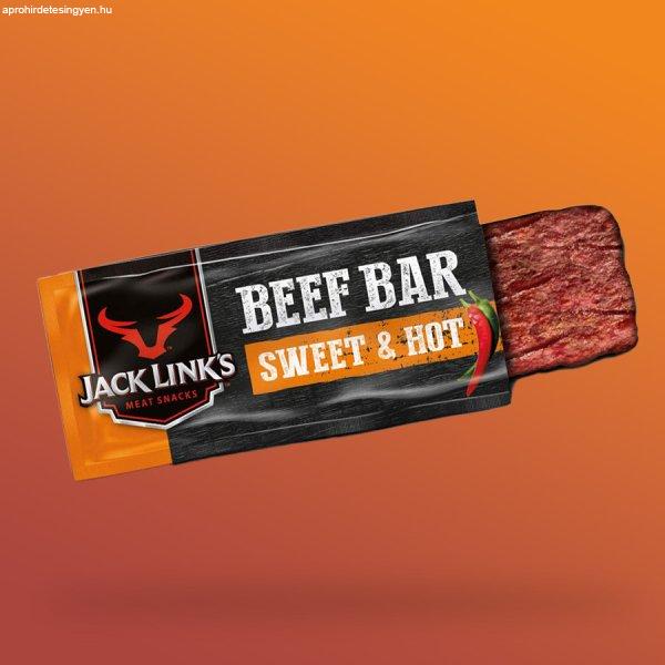 Jack Links Beef bar Sweet and Hot édes-csípős szárított marhahús szelet
22,5g