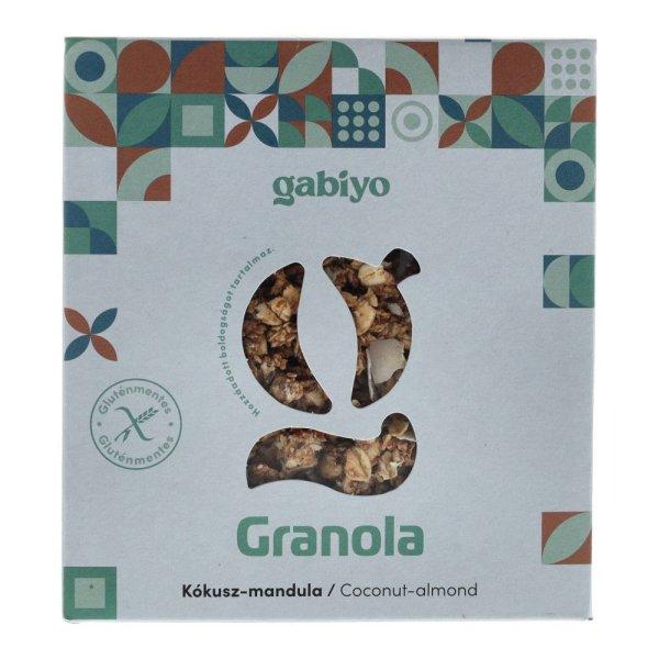 GABIYO GRANOLA KÓKUSZ-MANDULA 275G