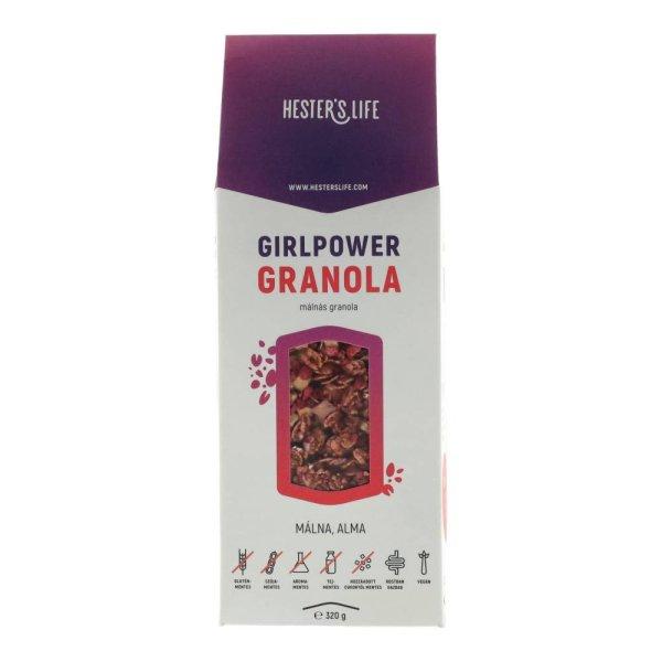 HESTERS GRANOLA MÁLNÁS 320G GM.HCM.