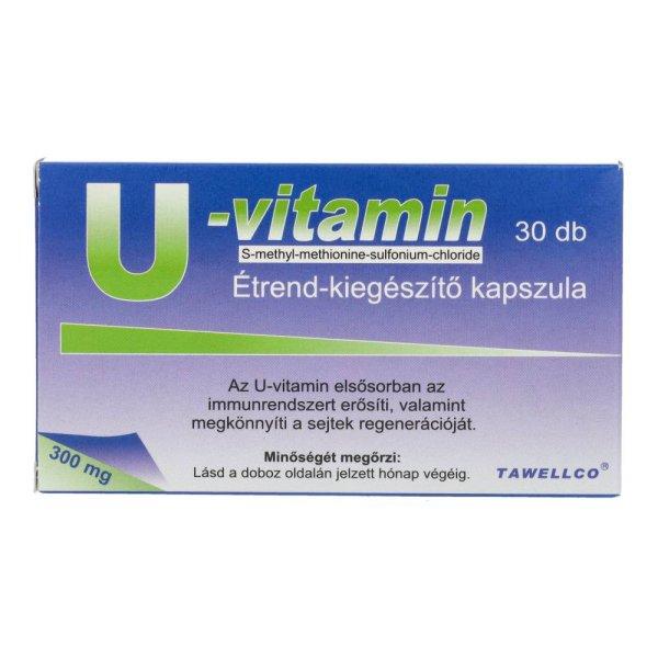 TAWELLCO U-VITAMIN 300MG KAPSZULA