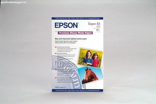 Epson C13S041316 255g A3+ 20db Fényes Fotópapír