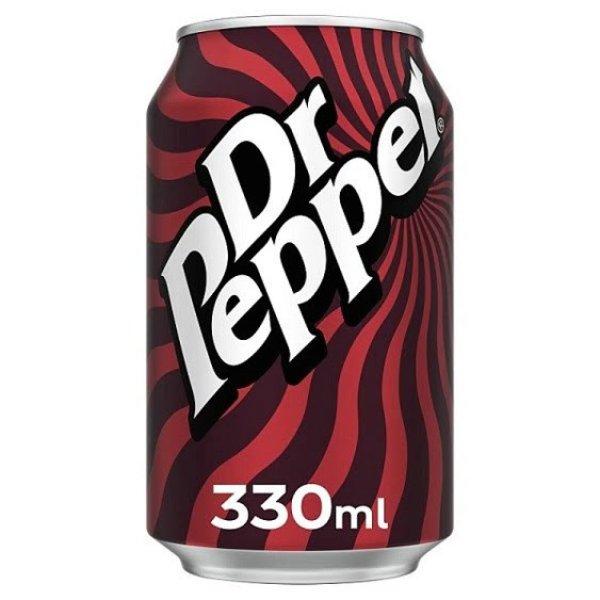 Dr. Pepper UK original szénsavas üdítőital 330ml