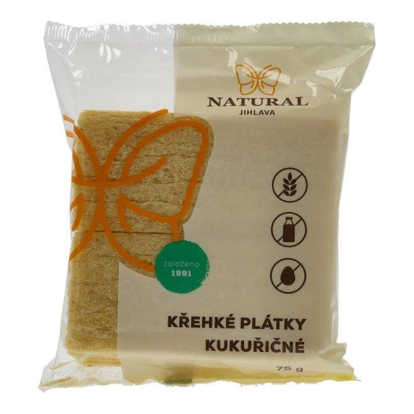 NATURAL EXTRUDÁLT KUKORICASZELETEK 75G