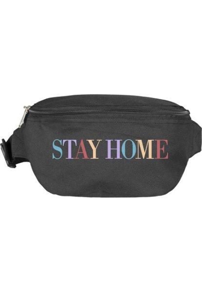 Mr. Tee Stay Home Hip Bag white