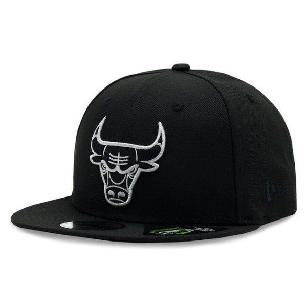 Sapkák New Era 9FIFTY NBA Repreve Chicago Bulls Black cap