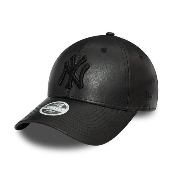 Női Sapka New Era 9Forty Womens MLB PU NY Yankees Black