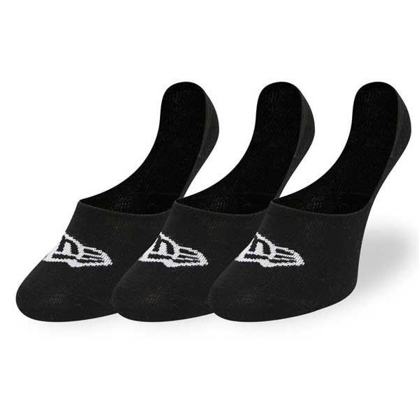 Zokni New Era Flag Invisible 3pack socks Black Unisex