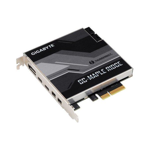 GIGABYTE Bővítőkártya PCI-Ex-4x 2xThunderbolt, 2xMini-Displayport,
Displayport