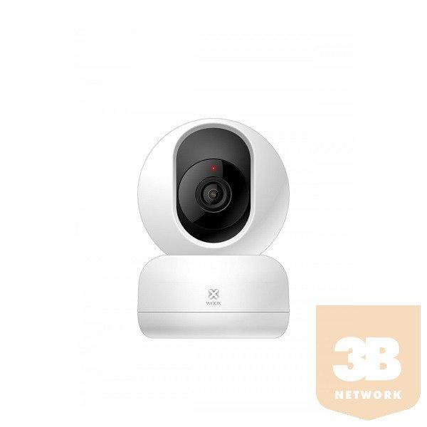 Woox Smart Home 360°-os Beltéri Kamera - R4040 (1920x1080,
mozgásérzékelés, beépített mikrofon, hangszóró, Wi-Fi)