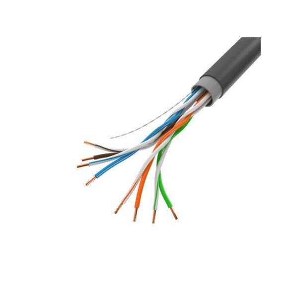 Lanberg LCU5-21CU-0305-BK 305m Cat5e U/UTP AWG24 Fca PE árnyékolatlan fekete
kültéri kábel