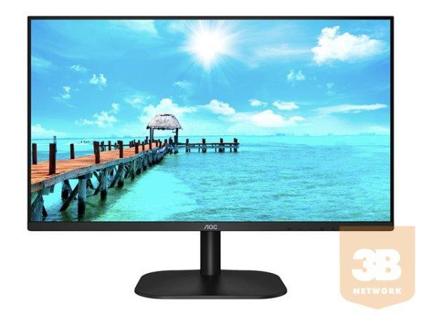 AOC 27B2AM 27inch VA FHD 1920x1080 16:9 4000:1 250cd/m2 178/178 75Hz 4ms HDMI1.4
VGA