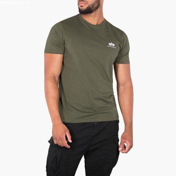 Alpha Industries Basic Tee Small Logo Olive