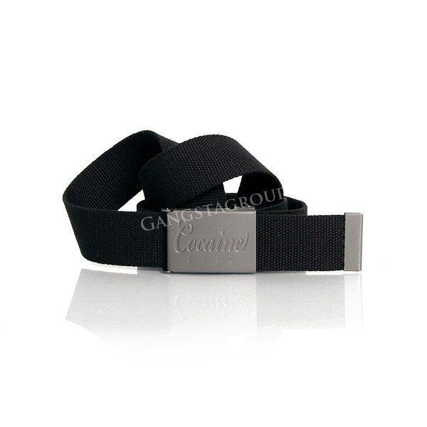 Cocaine Life Basic Logo Belt Black