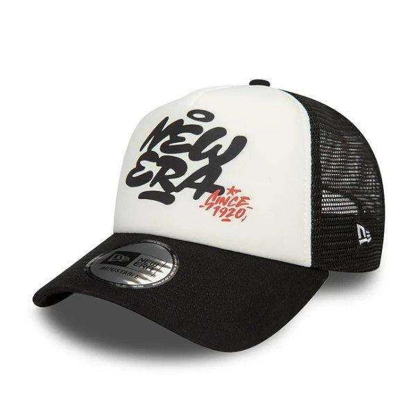 Gyerek Sapka New Era Graffiti Black A-Frame Trucker Cap