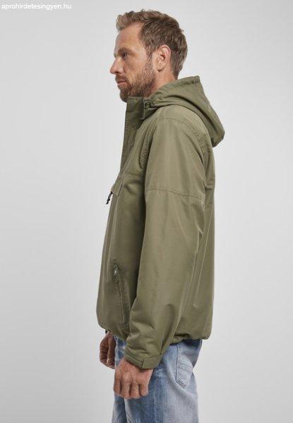 Brandit Fleece Pull Over Windbreaker olive camo