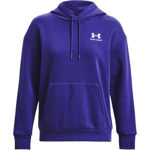 Under Armour Essential Fleece Hoodie-BLU