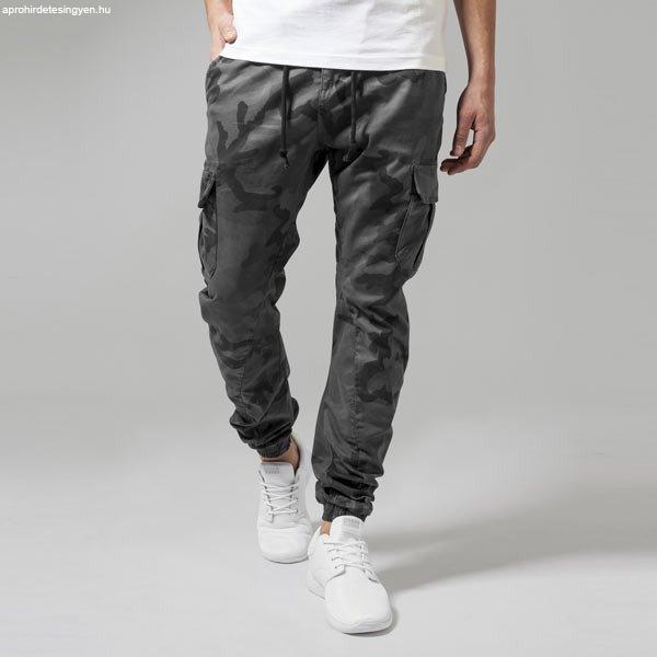 Urban Classics Camo Cargo Jogging Pants grey camo