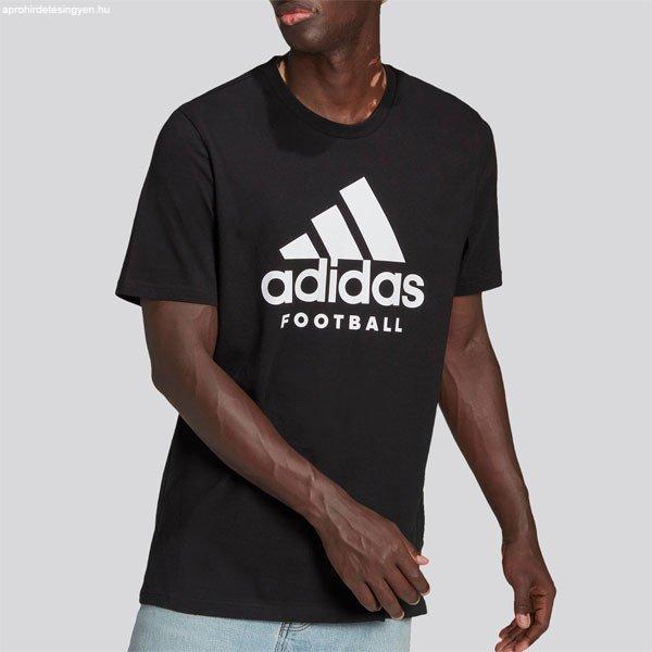 Férfi Pólo Adidas Football Tee Black