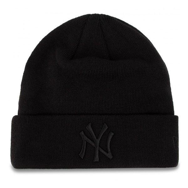 Sapka NEW ERA MLB essential cuff knit NEYYAN Black