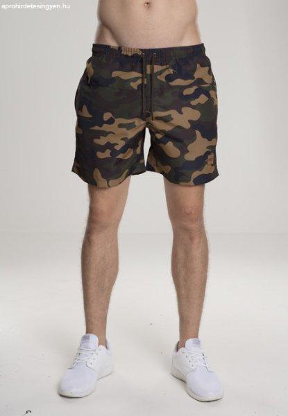 Urban Classics Camo Swimshorts woodcamo