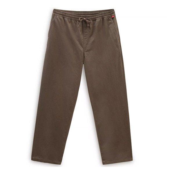 Nadrág Vans RANGE BAGGY TAPERED ELASTIC WAIST PANT CANTEEN