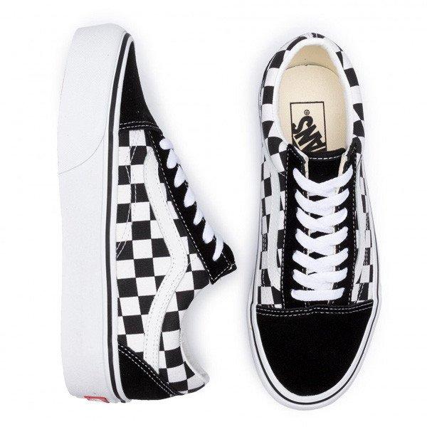 Cipo Vans UA old Skool Platform checkerboard